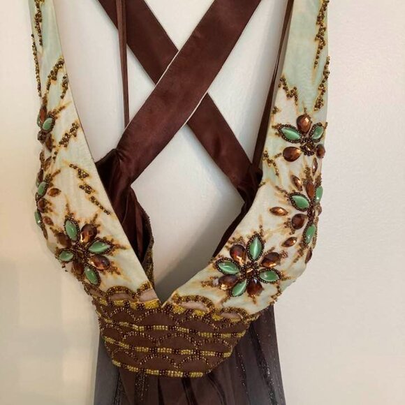 Jovani Gown size 8 multi color with embellishment - Picture 4 of 7